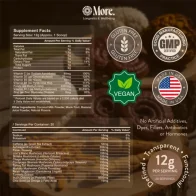 Nutritional supplement facts and ingredients