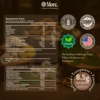Nutritional supplement facts and ingredients